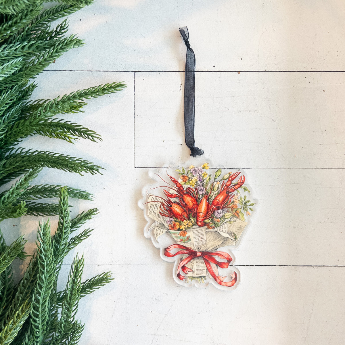 Crawfish Bouquet Ornament