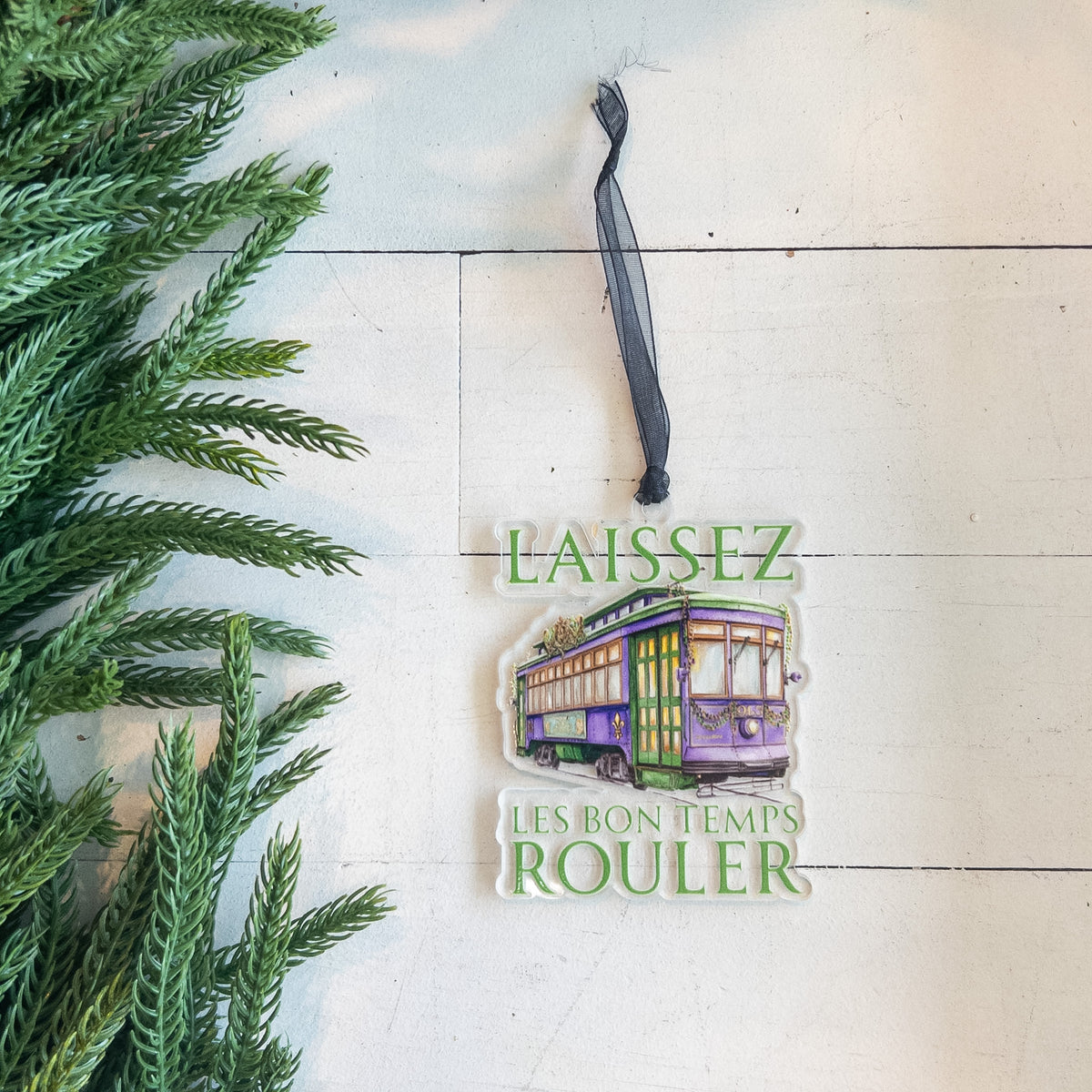Streetcar Laissez Les Bon Temps Ornament