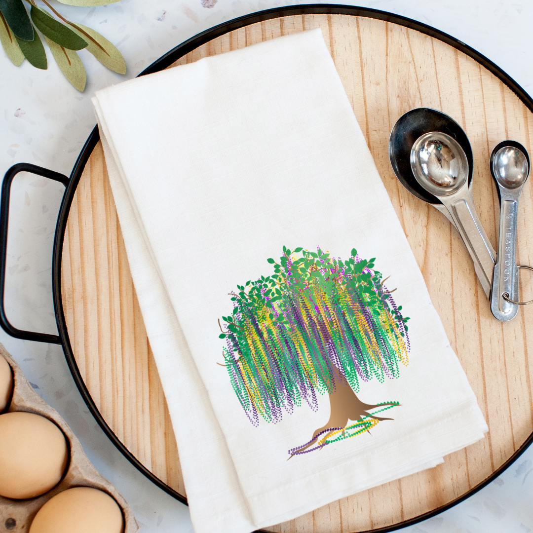 Bead Tree Kitchen Towel