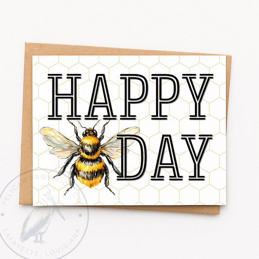 Happy BeeDay Greeting Card