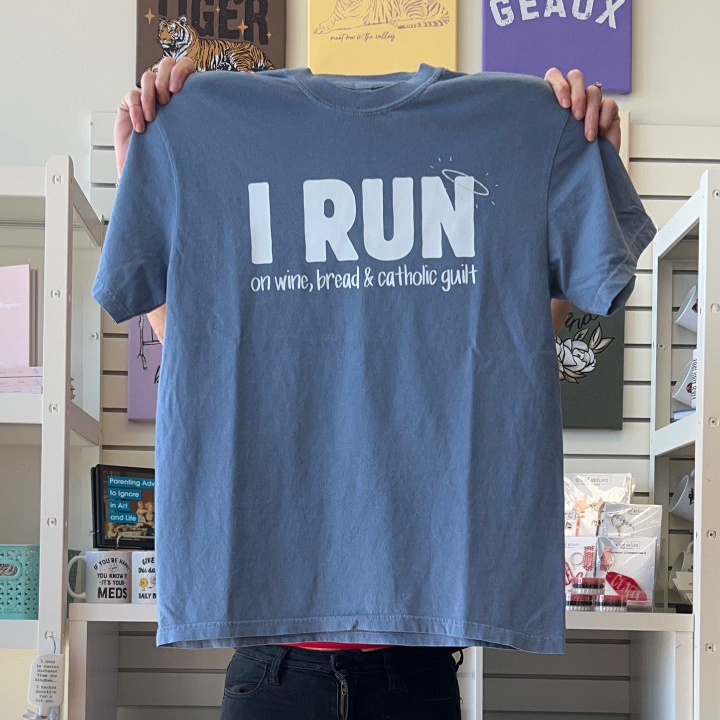 I Run Comfort Color T-Shirt
