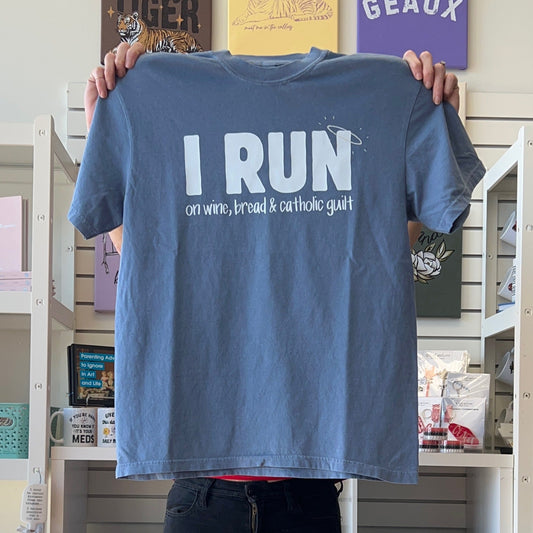 I Run Comfort Color T-Shirt