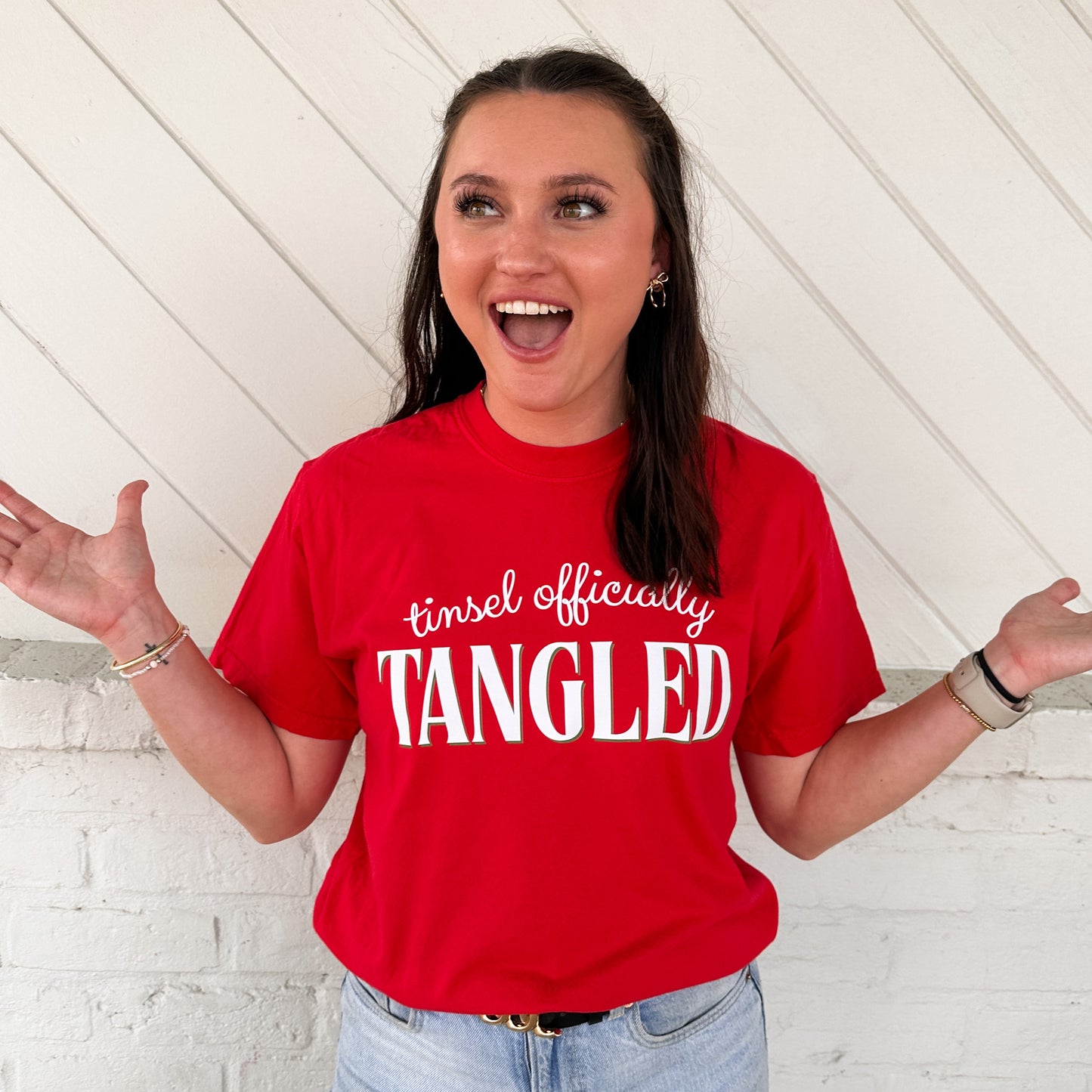 Tinsel Tangled T-Shirt