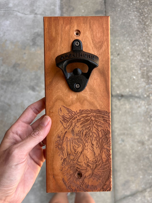 Tiger Bottle Opener