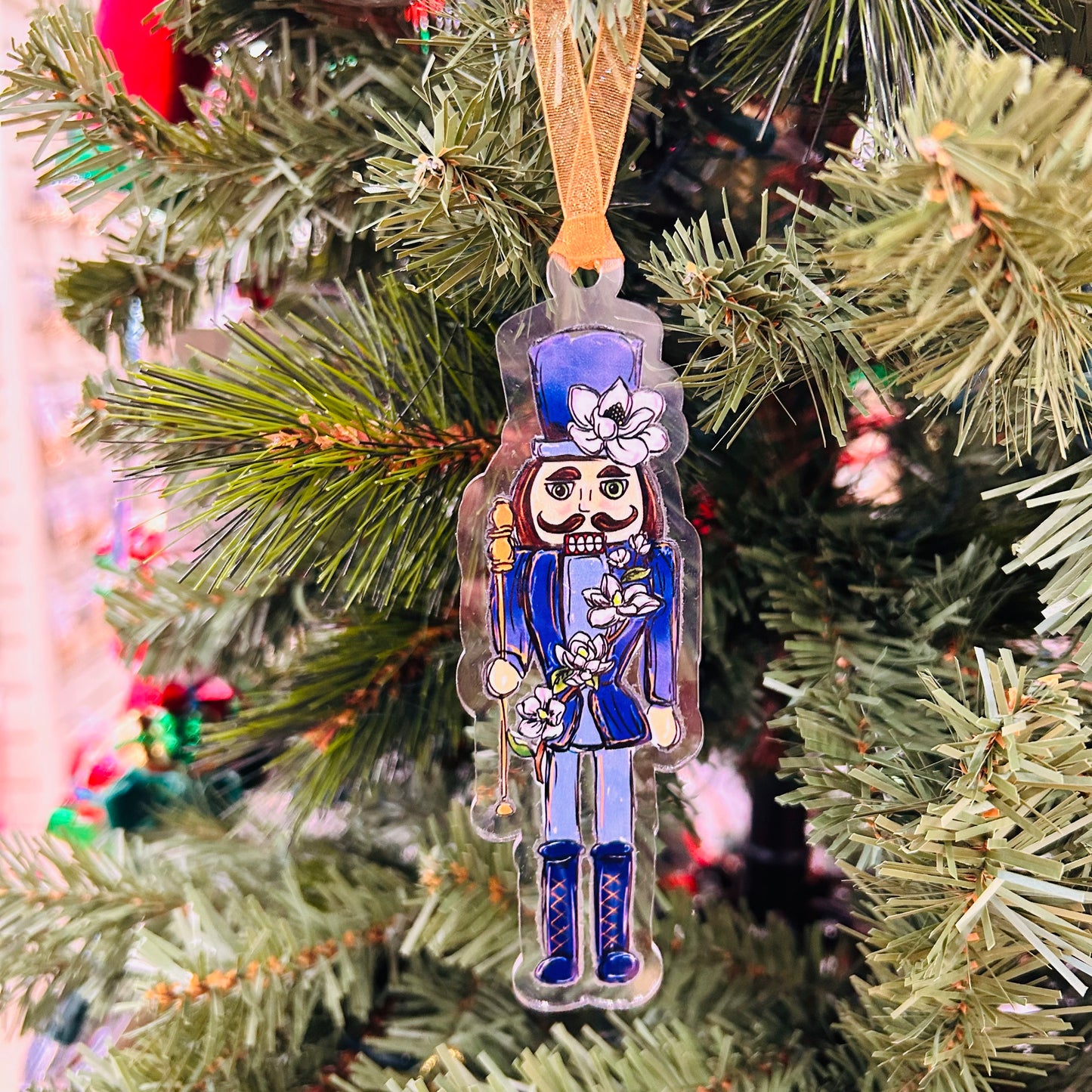 Cajun Nutcracker {Magnolia} Ornament