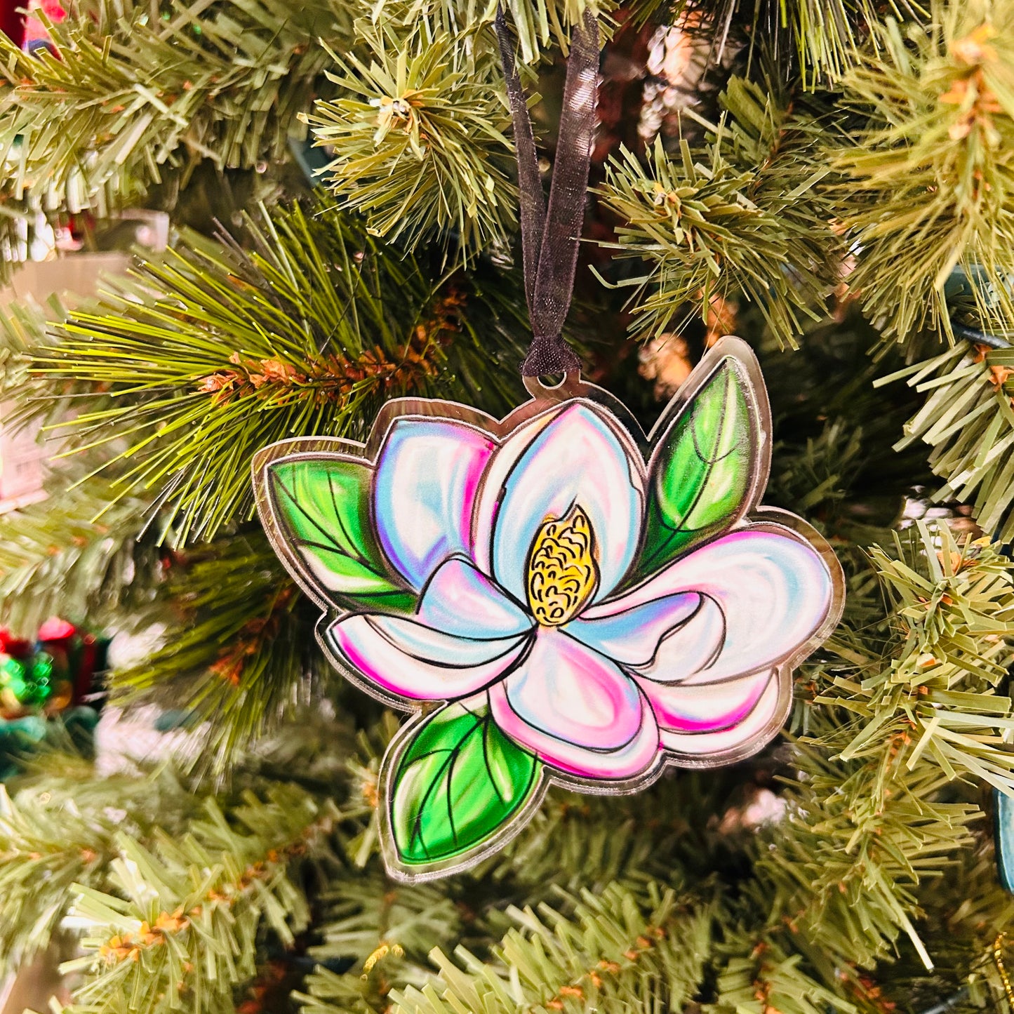 Magnolia Ornament