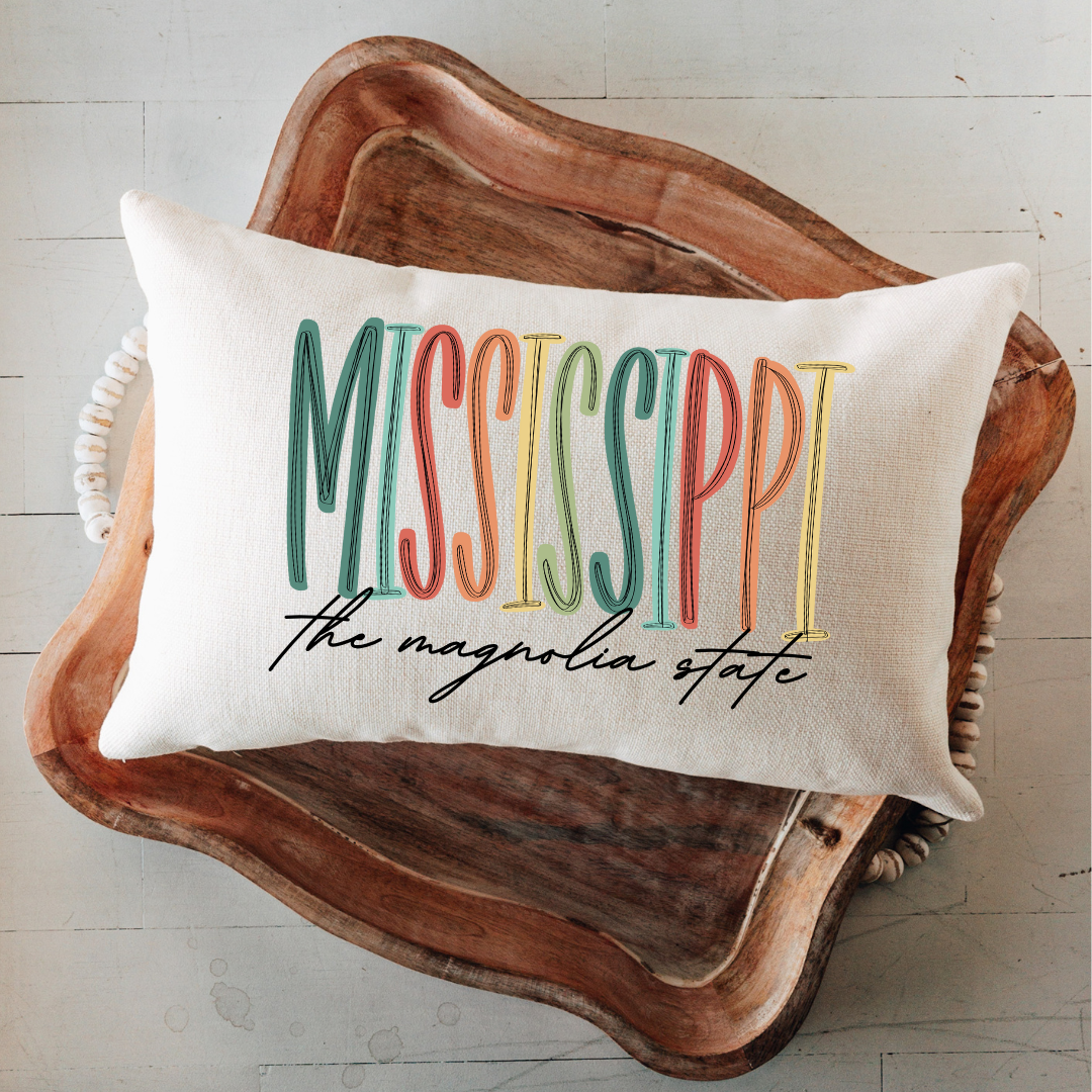 Lively Mississippi Lumbar Pillow