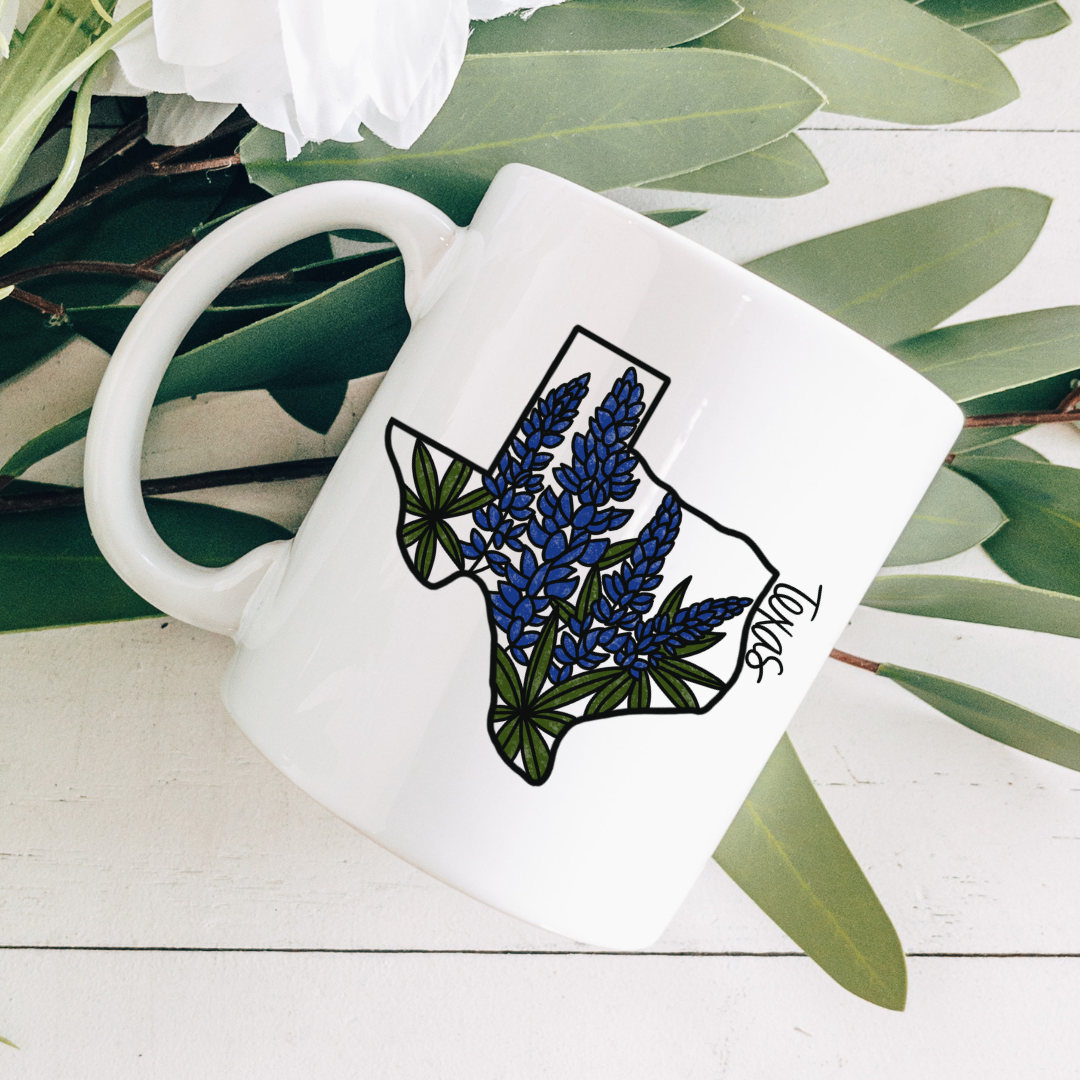 Texas Bluebonnet Coffee Mug