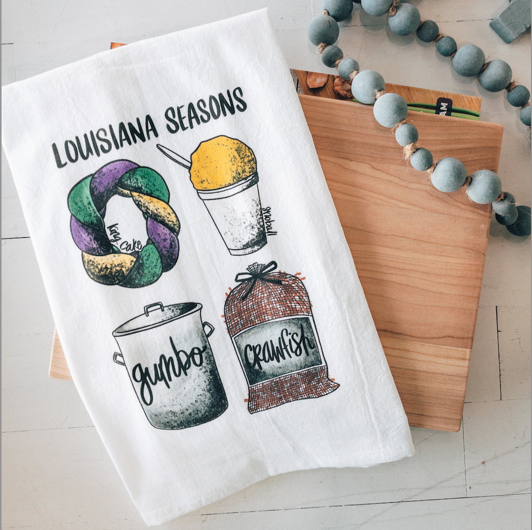 Louisiana Seasons Kitchen Towel