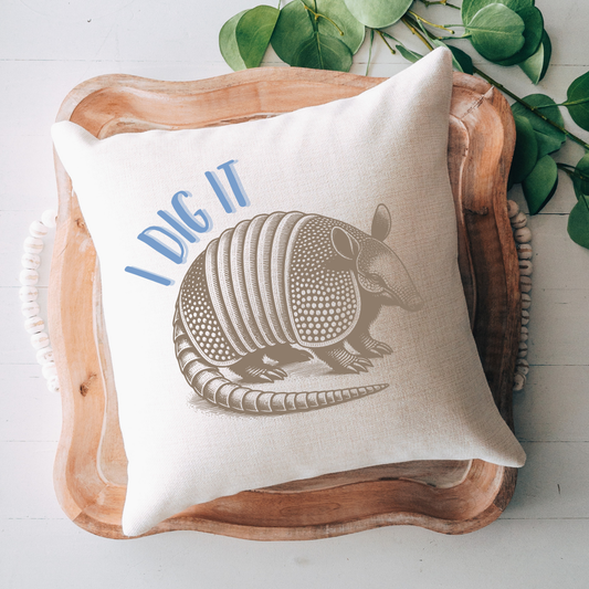 Armadillo, Dig It Pillow
