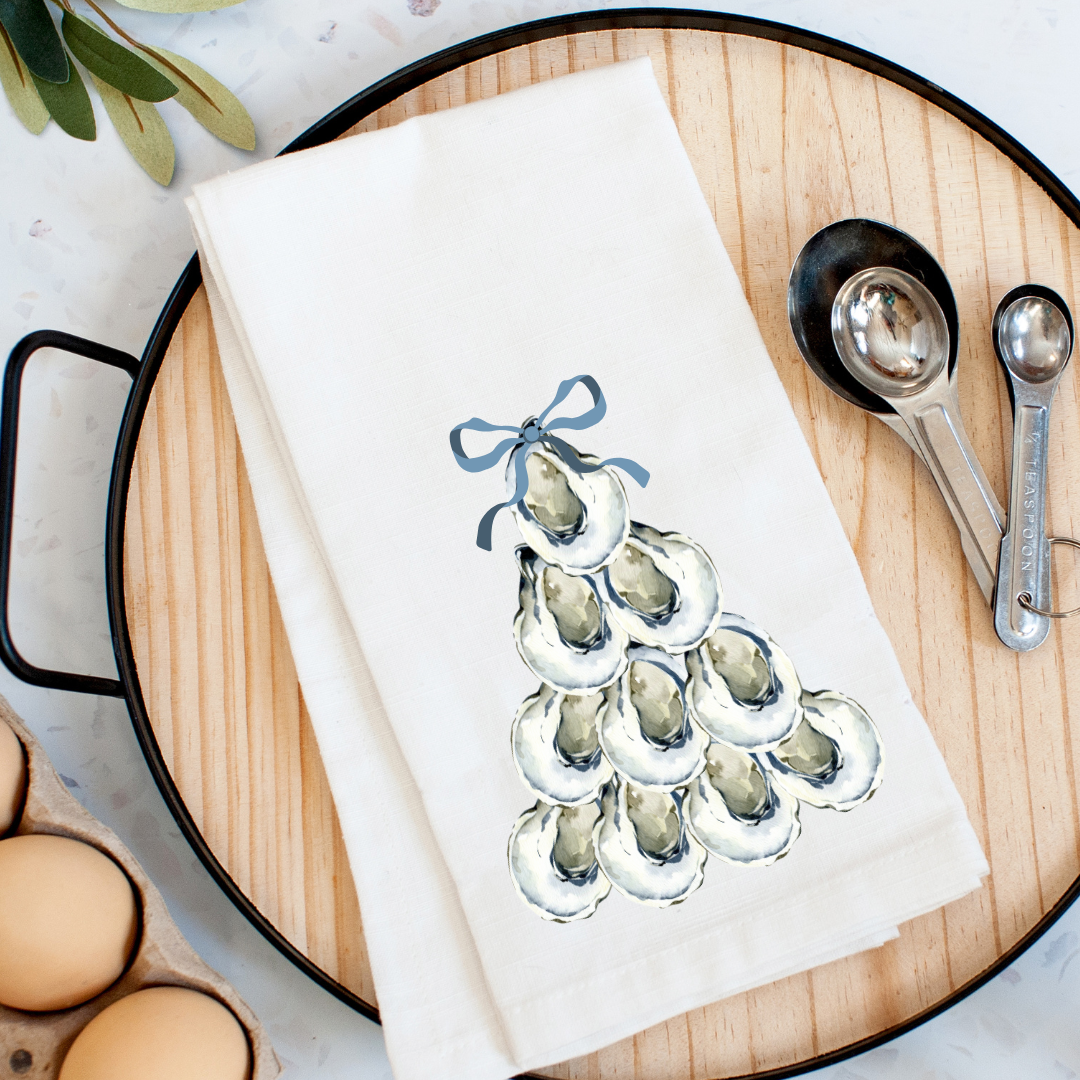 Oyster Tree Kitchen Towel