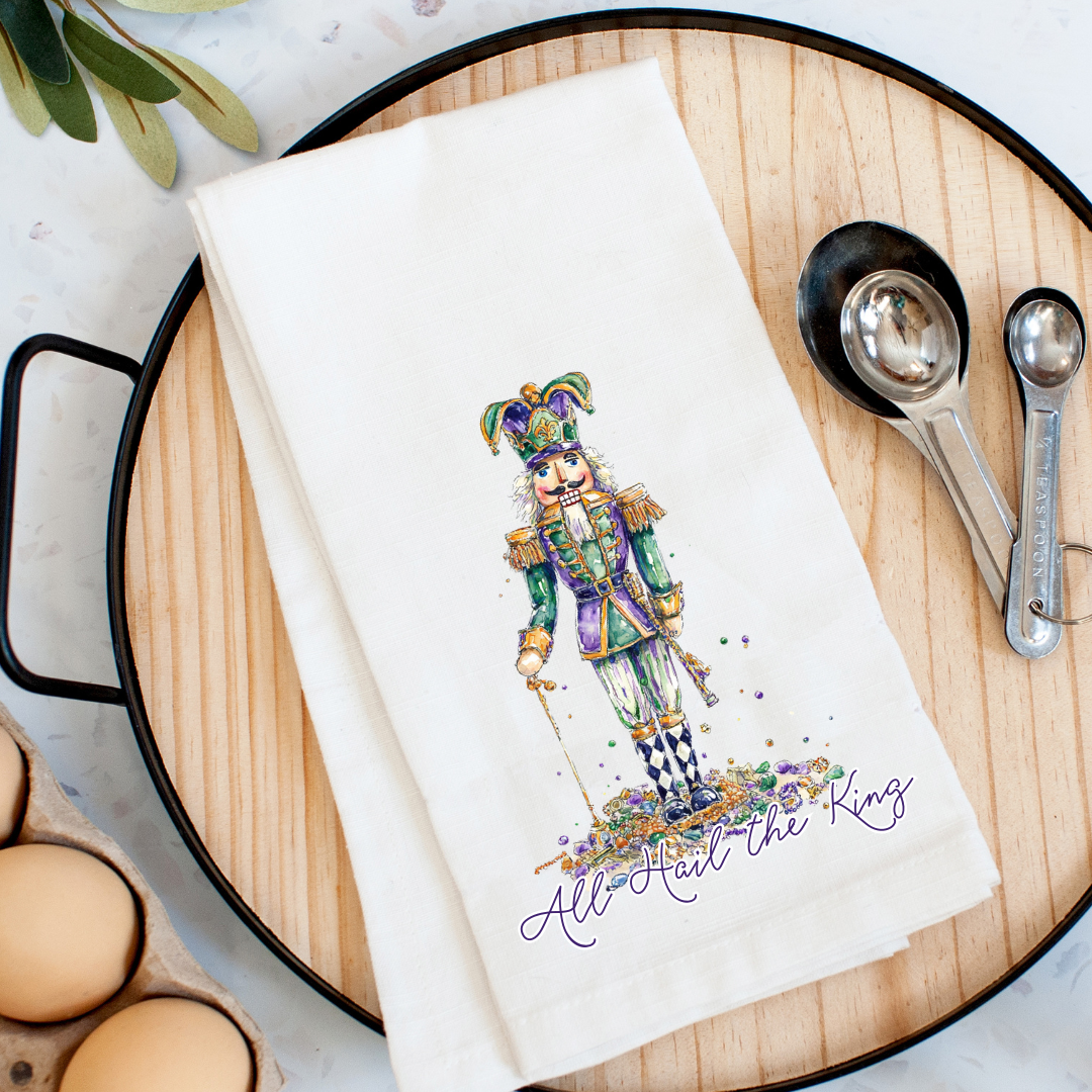 All Hail the King Kitchen Towel