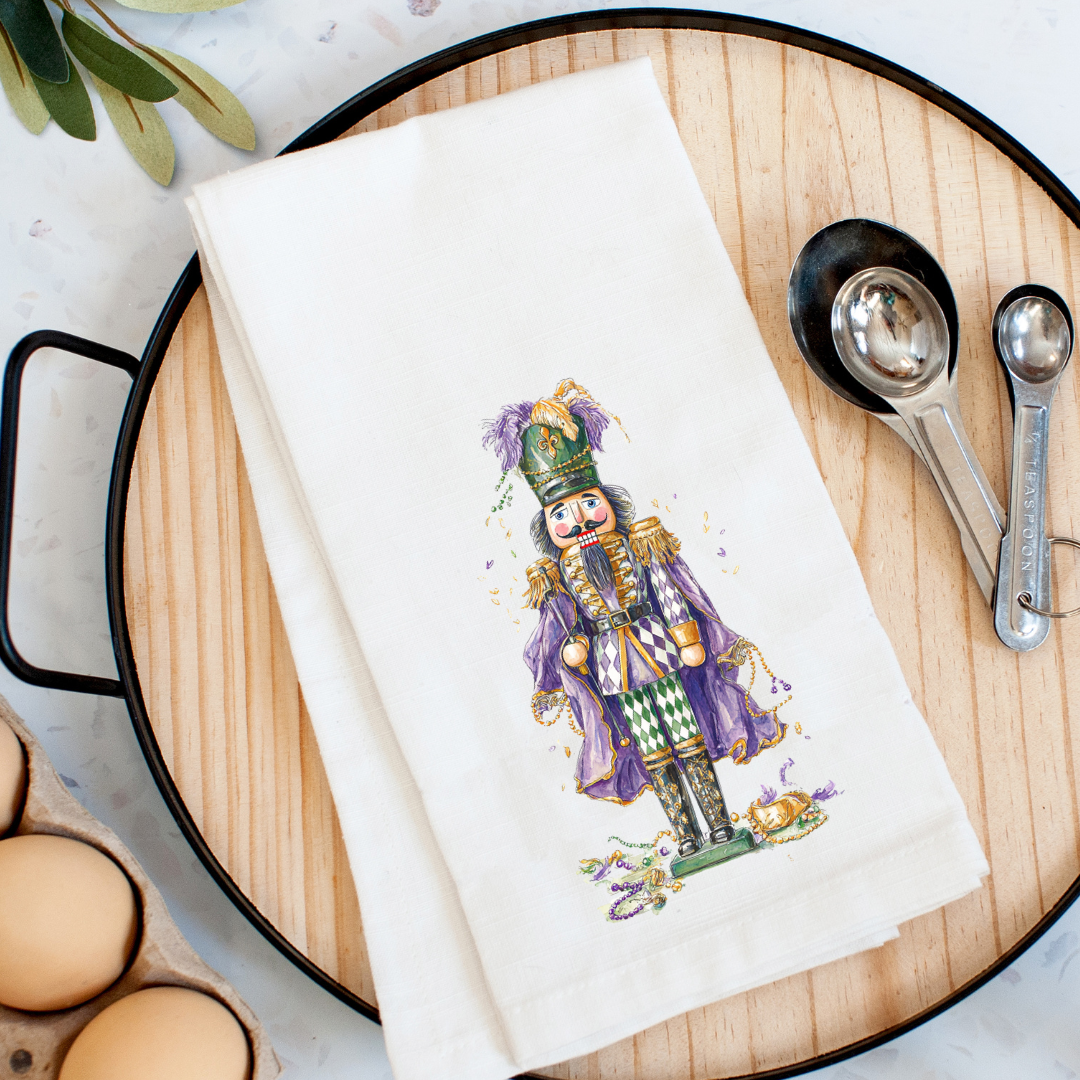 Carnival King Nutcracker Kitchen Towel