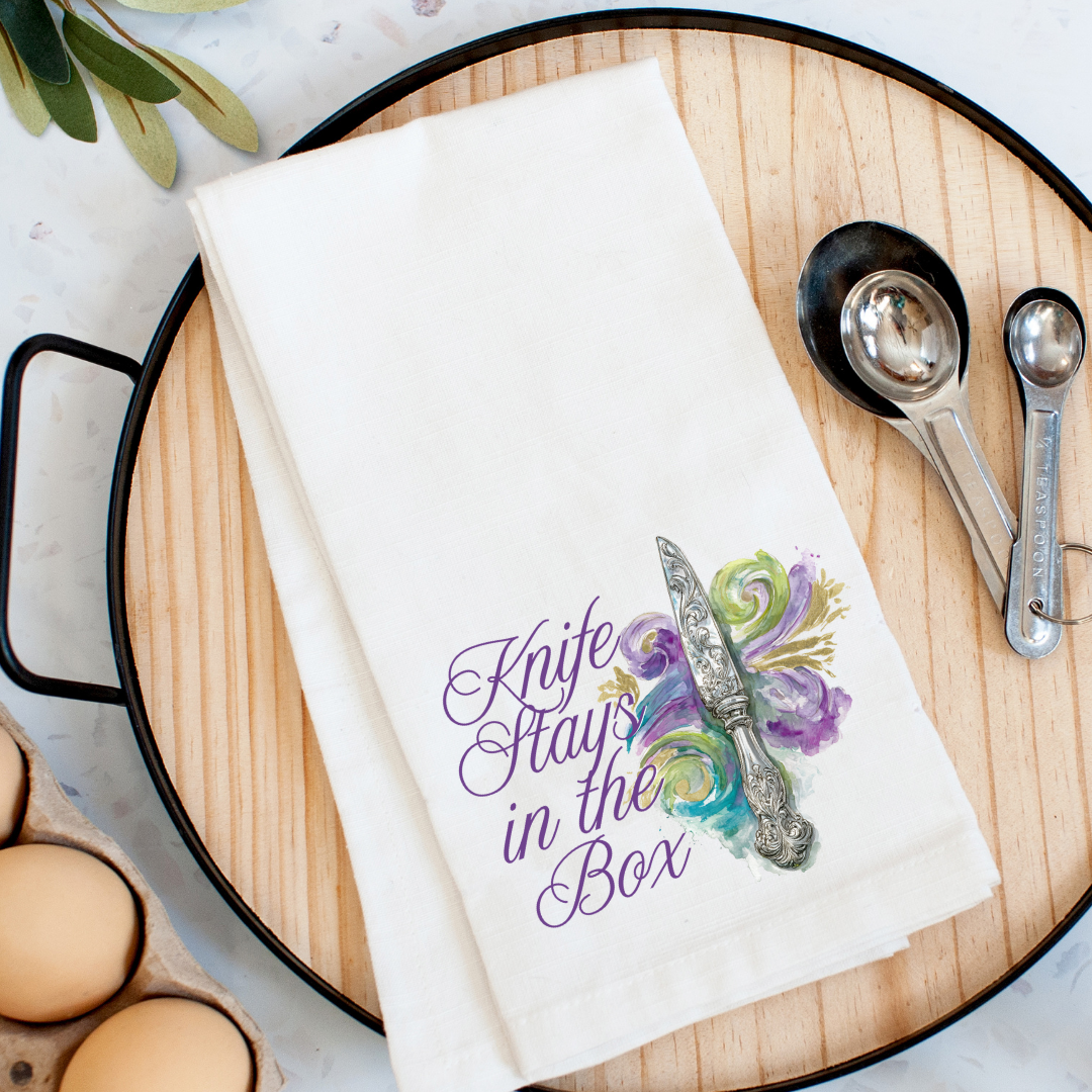 Stays in the Box Kitchen Towel