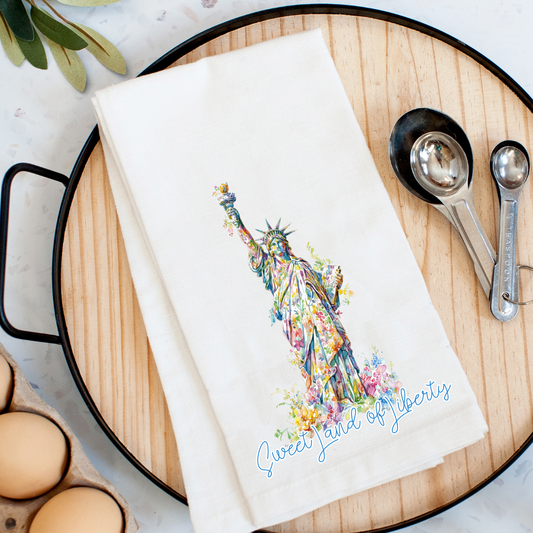 Sweet Land of Liberty Kitchen Towel