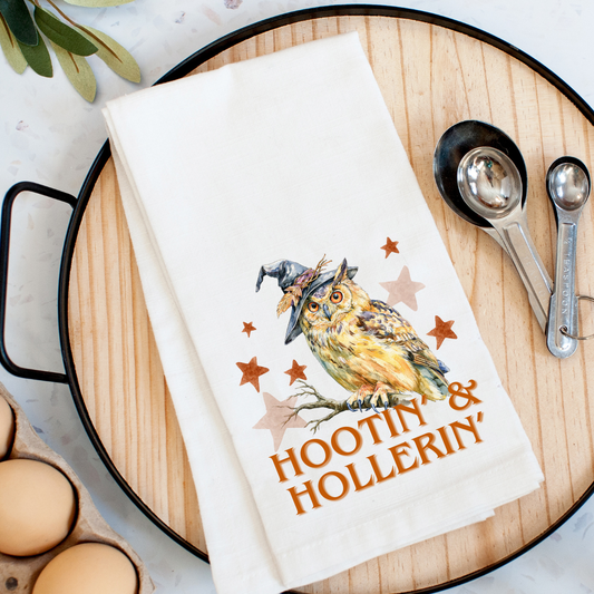 Hootin' & Hollerin' Kitchen Towel