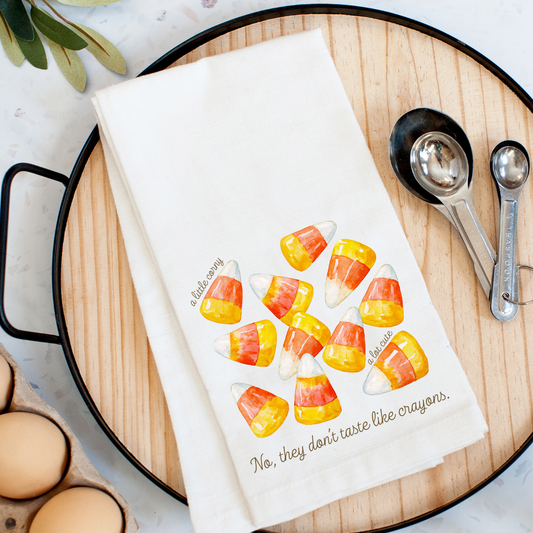 Candy Corn Kitchen Towel
