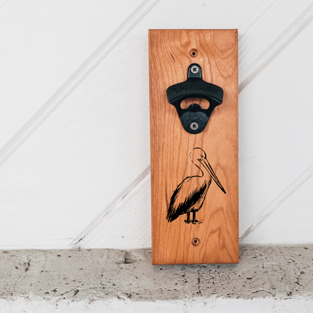 Pelican Bottle Opener