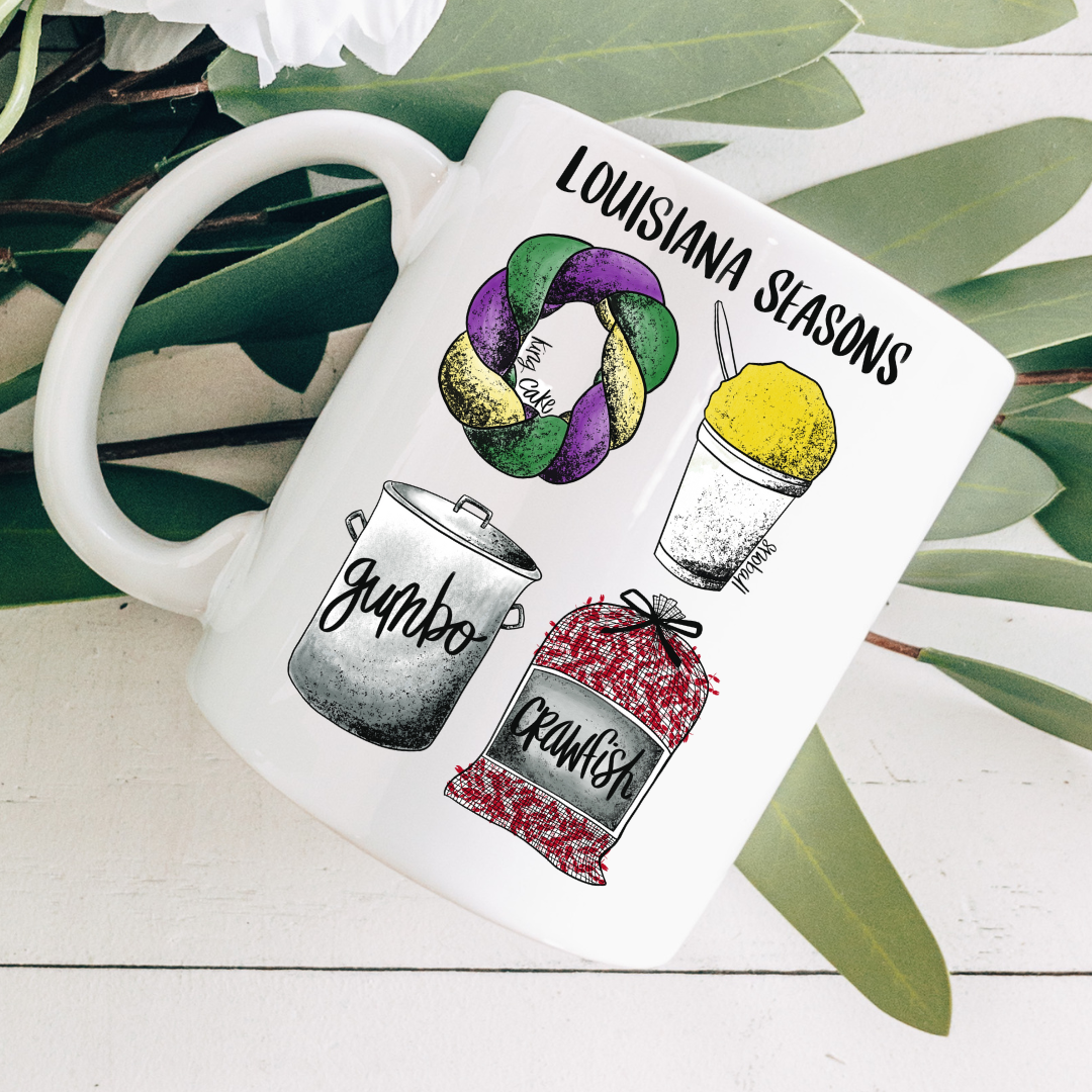 Louisiana Seasons Coffee Mug