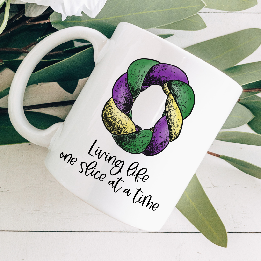 King Cake Coffee Mug