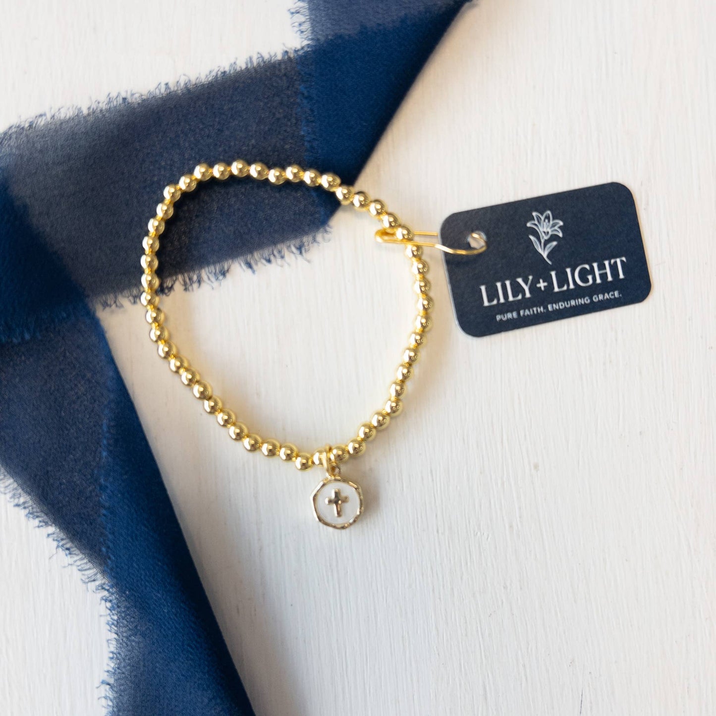 Faith Bracelet, Gold