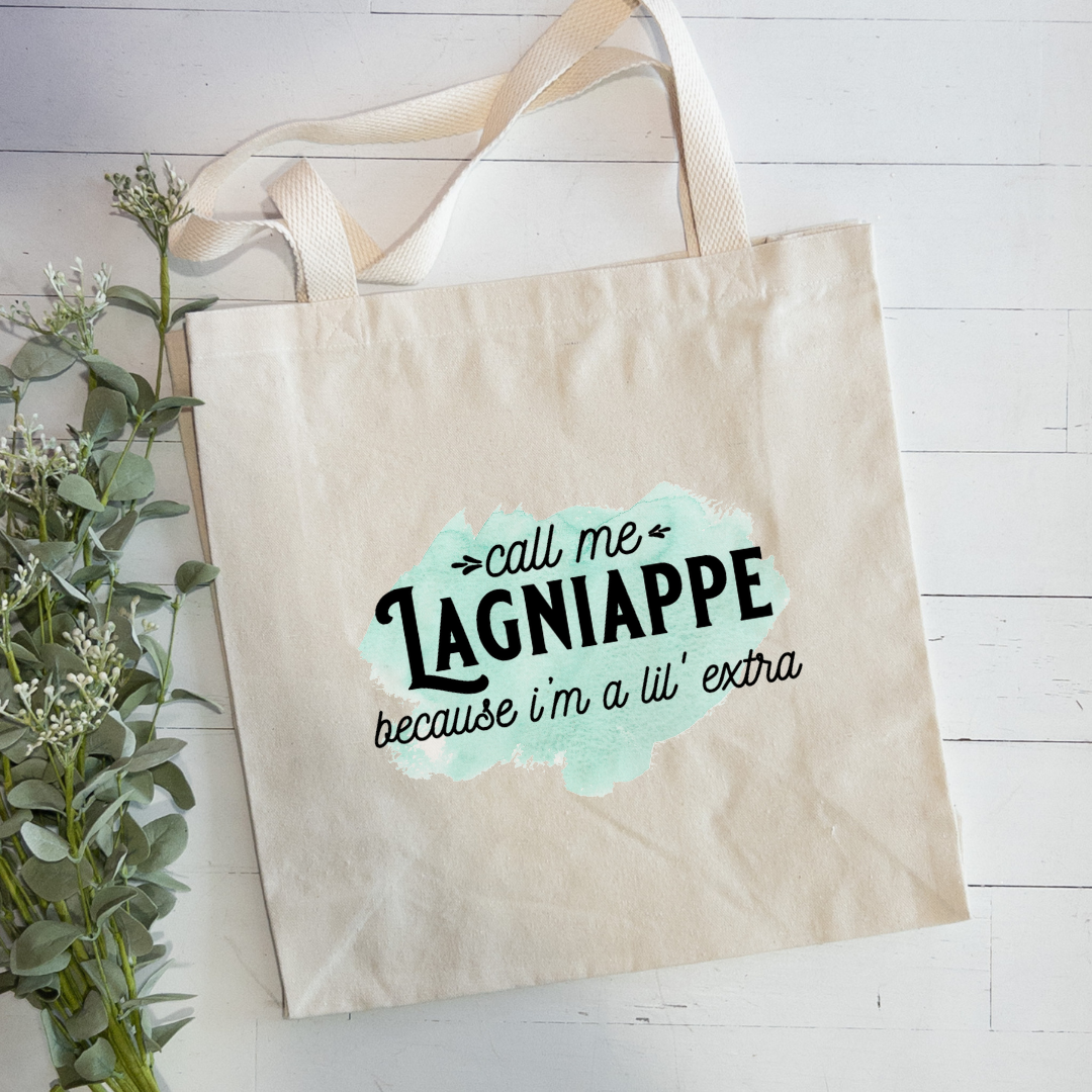 Lagniappe Canvas Tote Bag