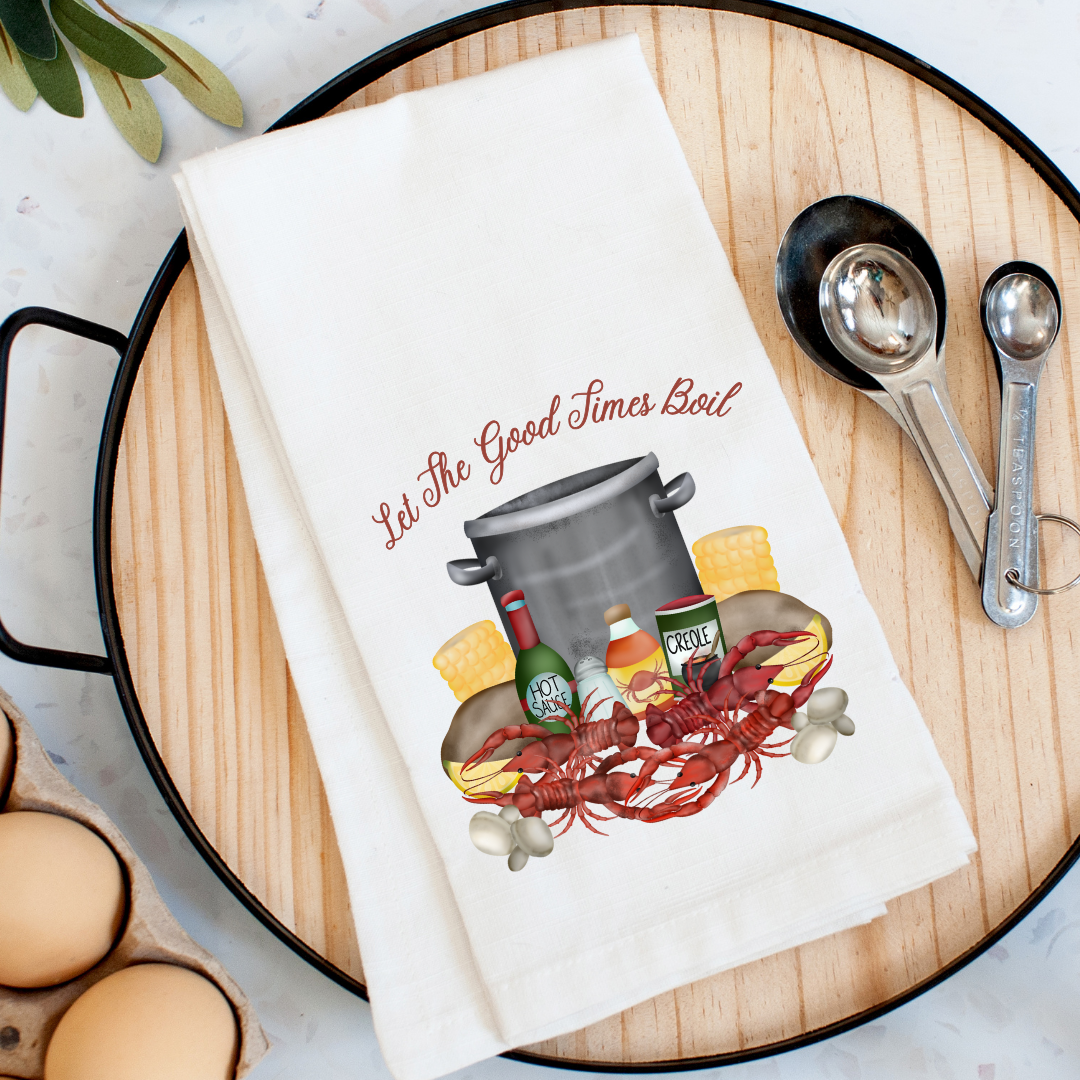 Good Times Boil Kitchen Towel