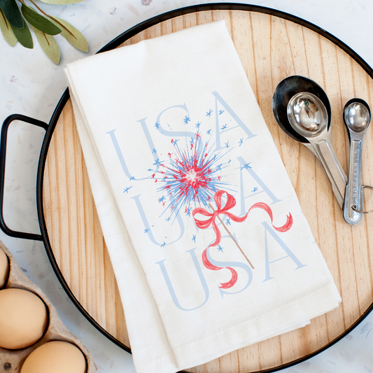USA Sparkler Kitchen Towel